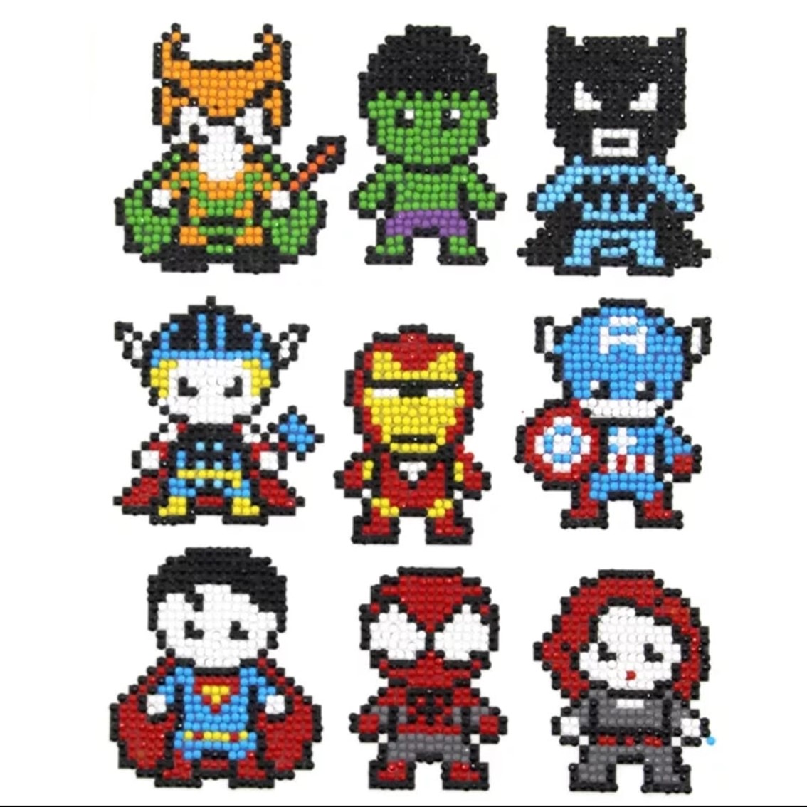 Super Heroes - stickers