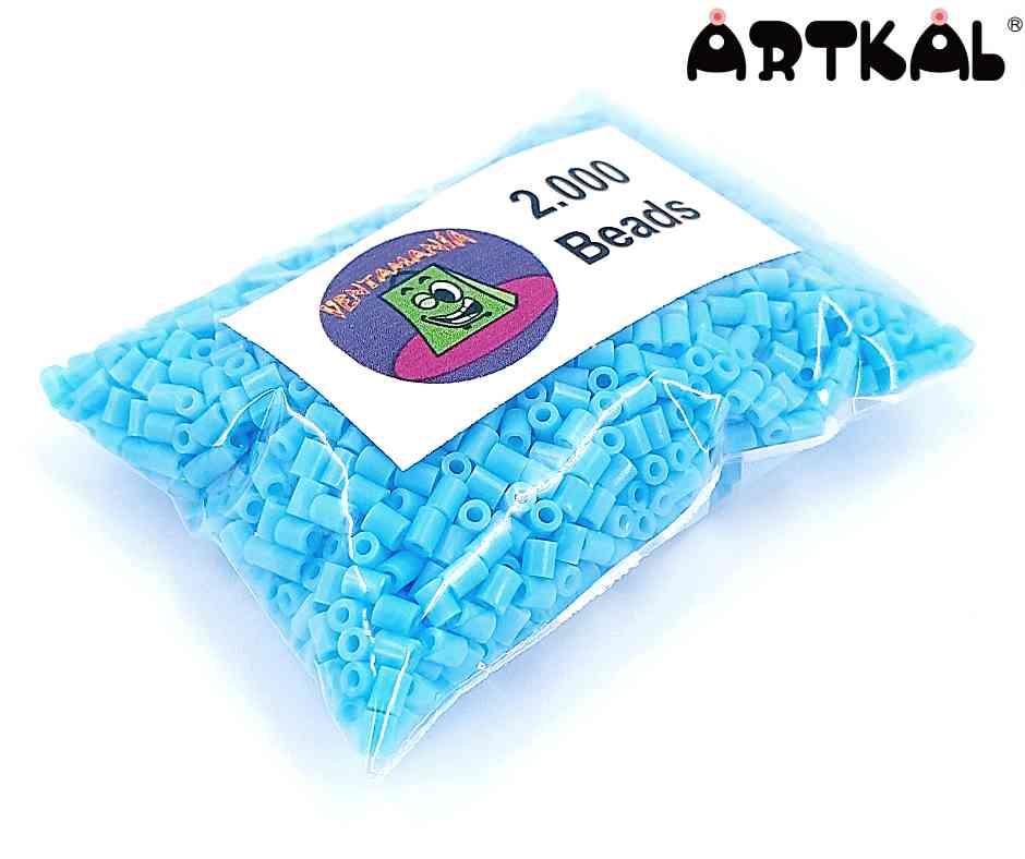 Pack 2.000 Artkal Beads 2,6mm celeste Mini