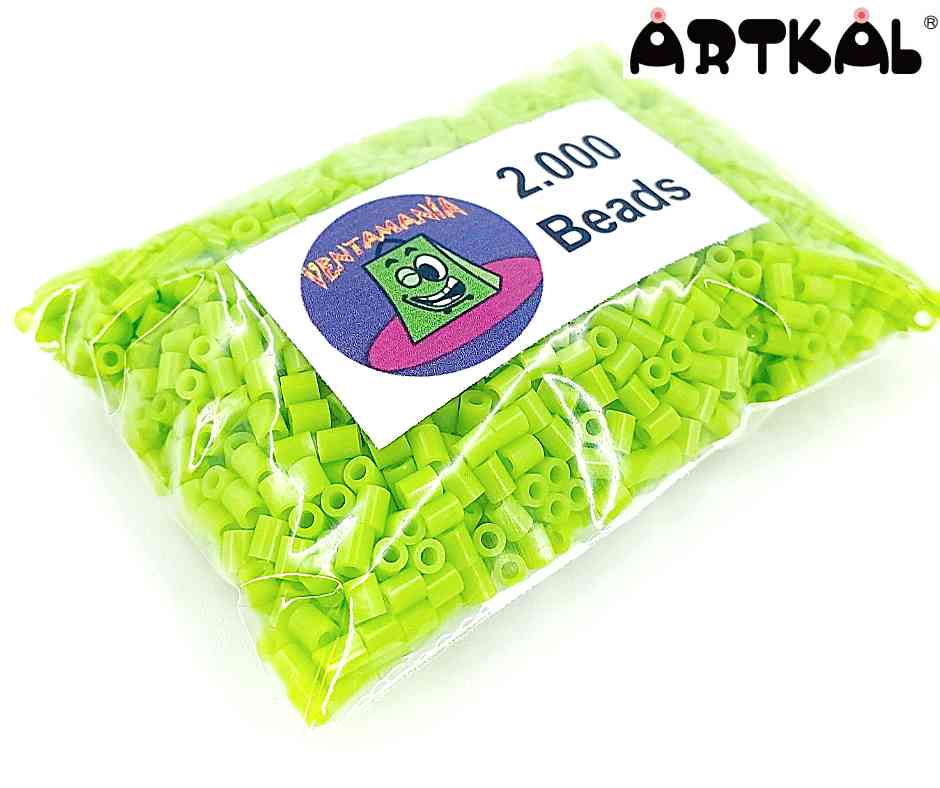 Pack 2.000 Artkal Beads 2,6mm verde claro Mini