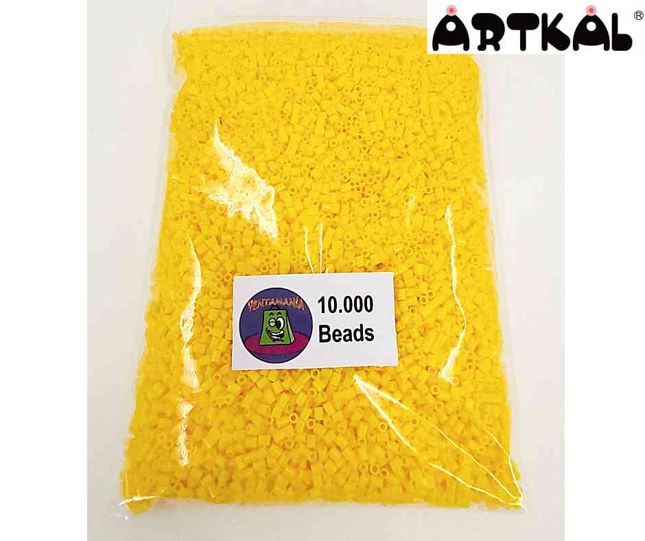 Pack 10.000 Artkal Beads 2,6mm amarillo Mini