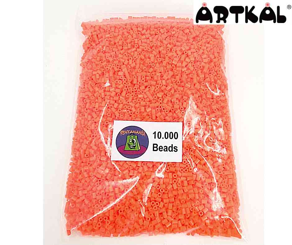 Pack 10.000 Artkal Beads 2,6mm naranjo Mini