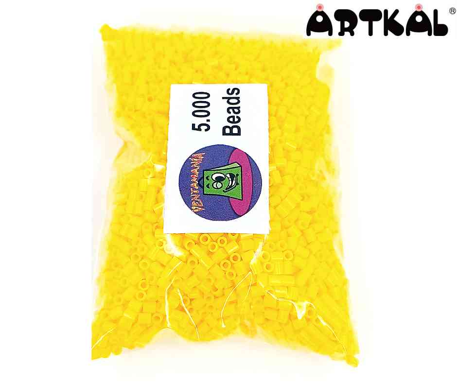 Pack 5.000  Artkal Beads 2,6mm amarillo Mini